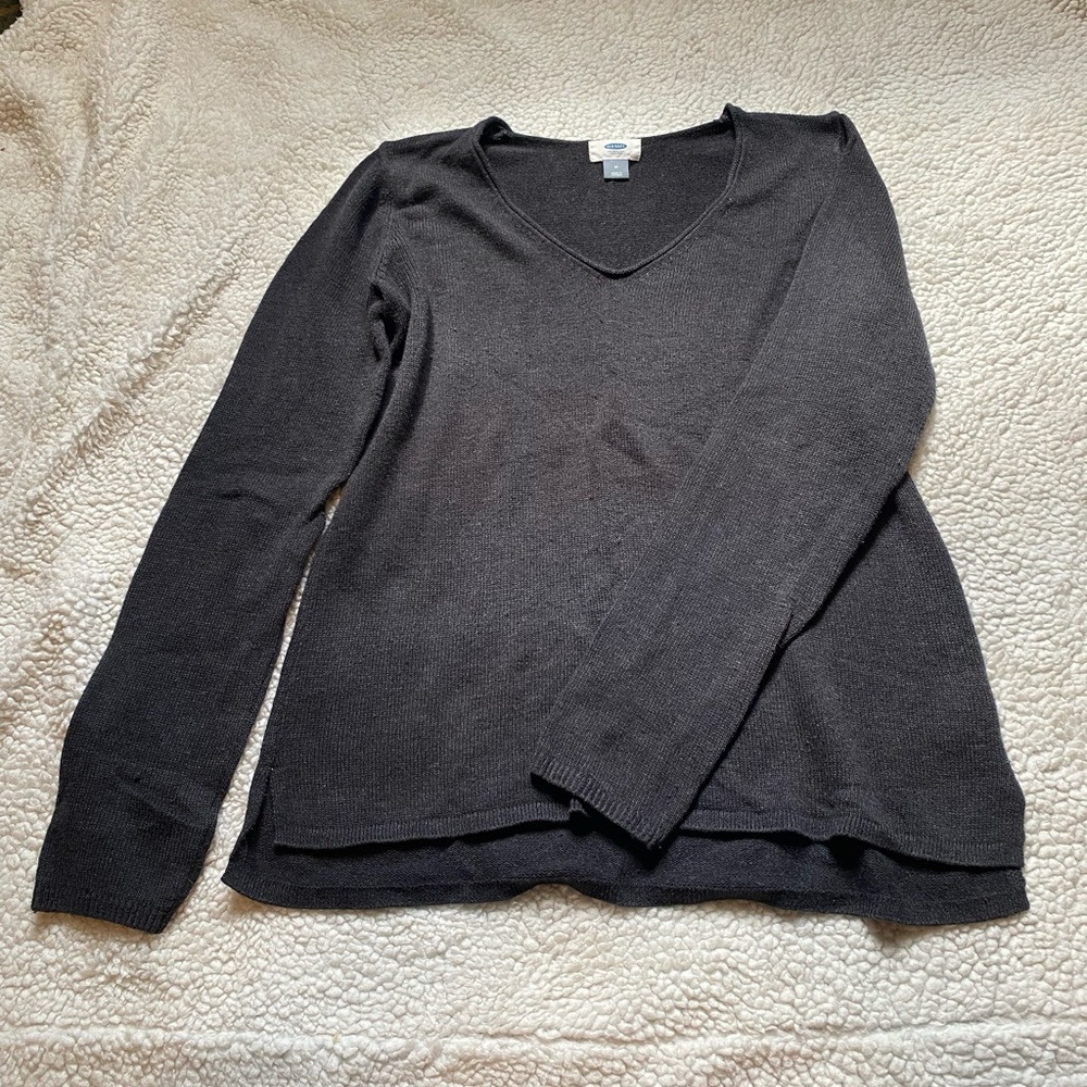 V-neck sweater